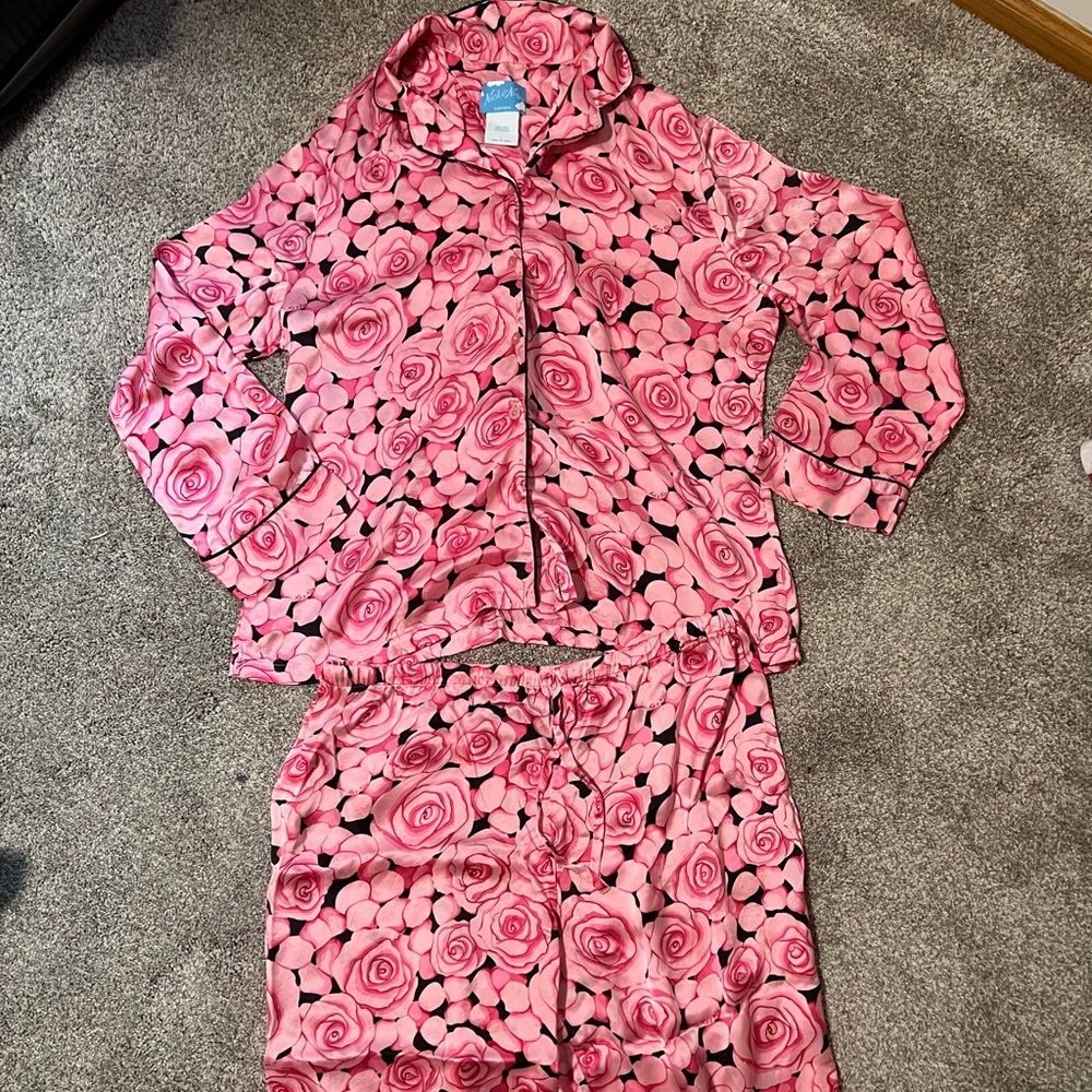 100% SILK NICK & NORA PAJAMAS